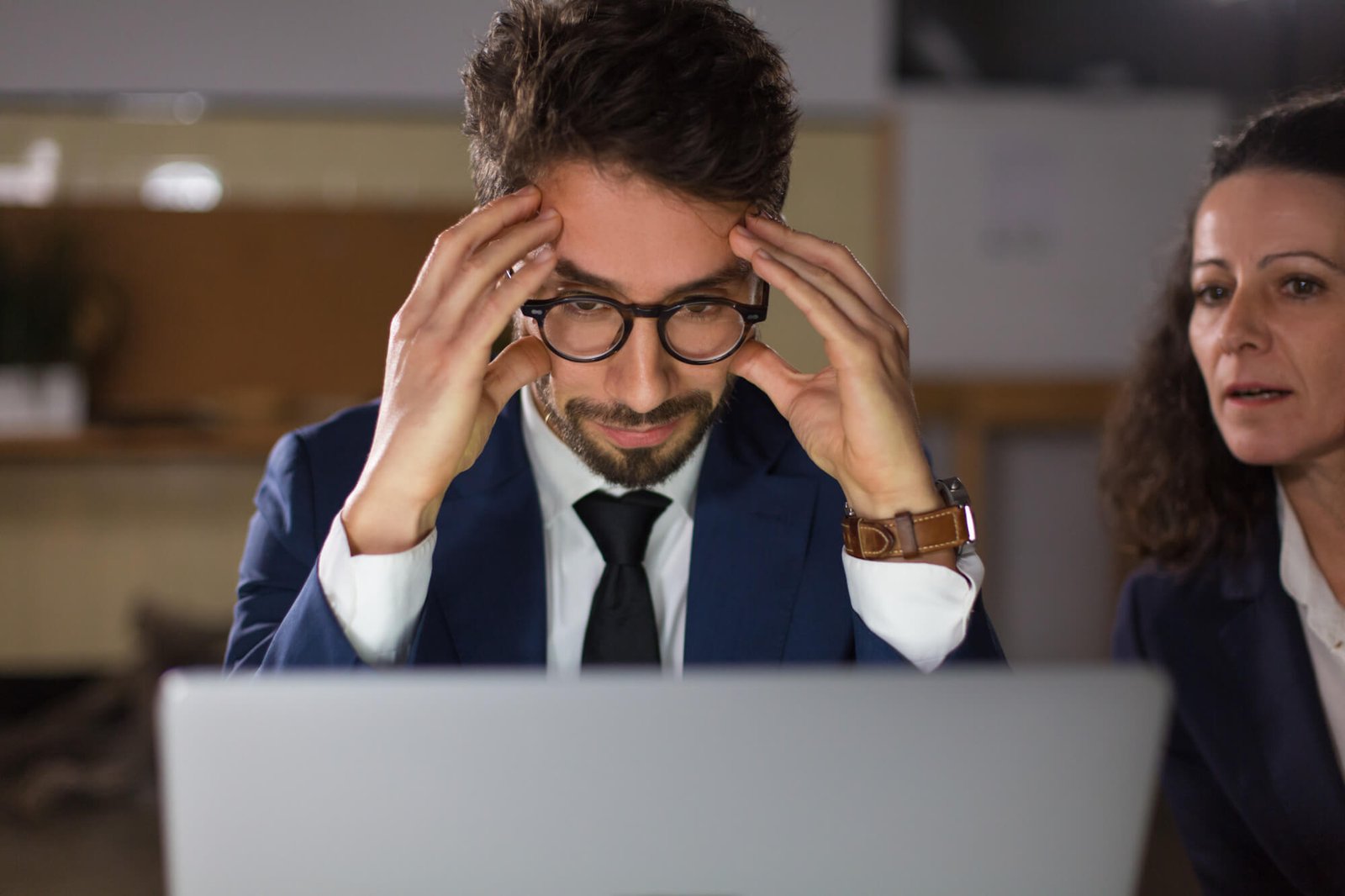 frustrated client