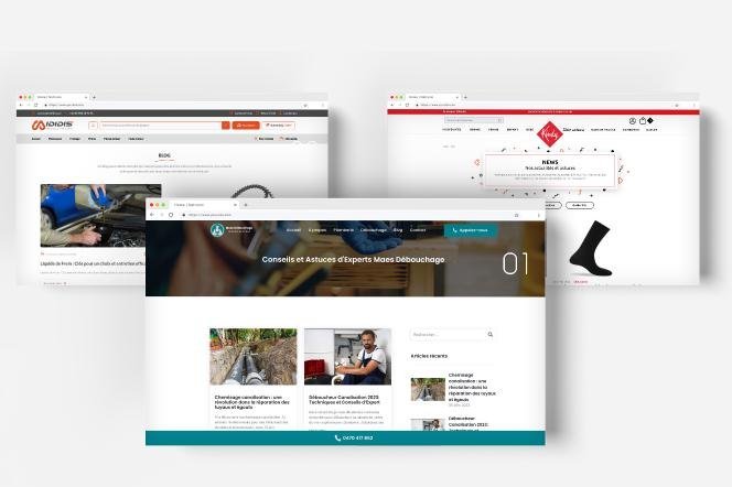 Agence Web Marseille : Création de sites internet à Marseille. 42 Exemple de projets digitaux réalisés par une agence web, incluant création de site vitrine et optimisation de contenu SEO.