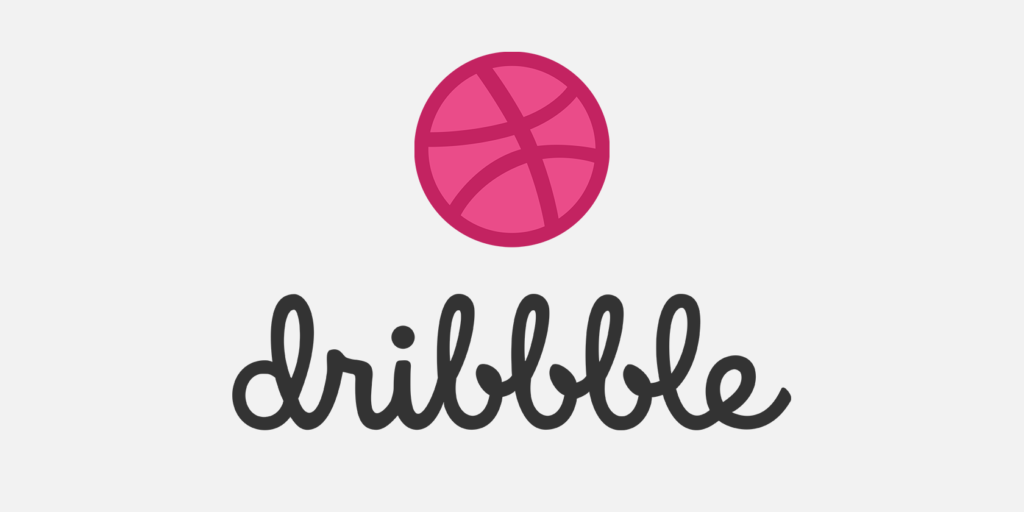 Dribbble application pour inspiration