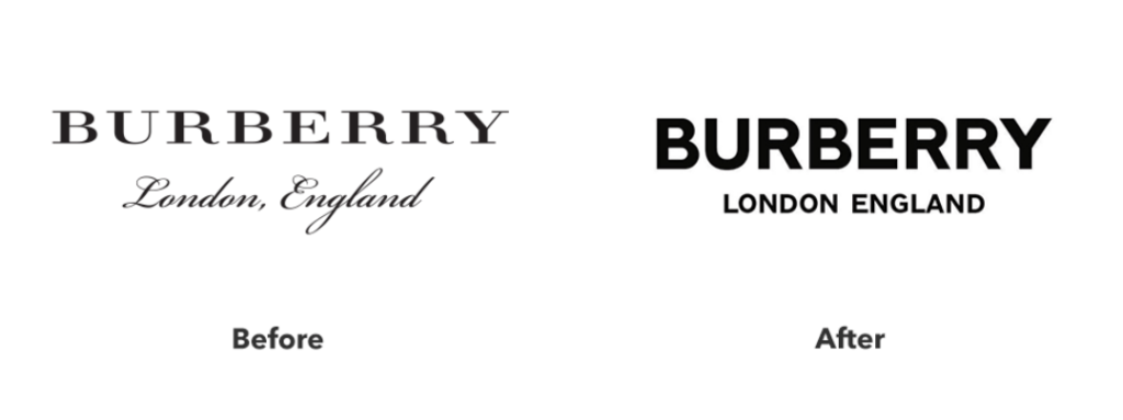 rebranding Burberry 