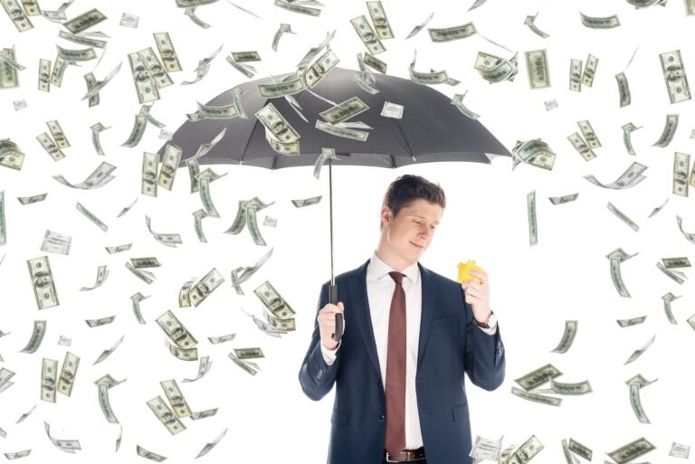 argent parapluie money rain succès ecommerce