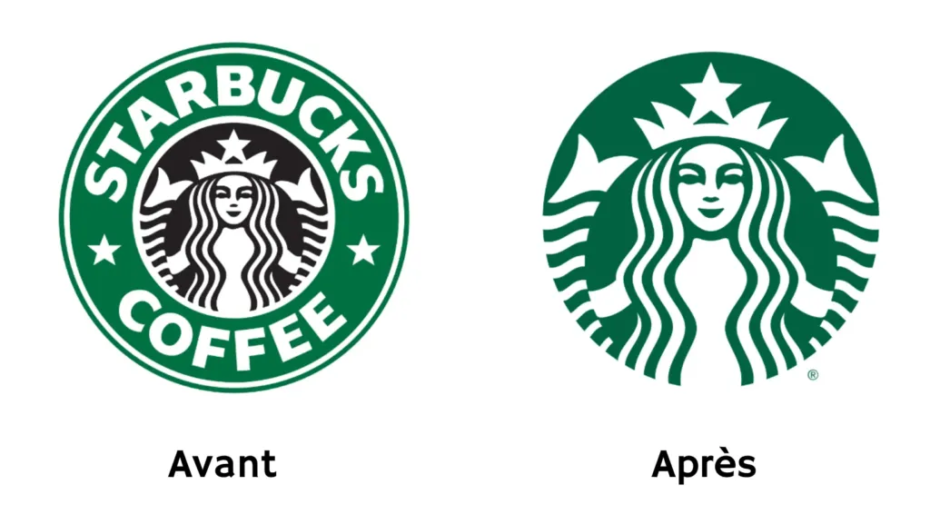 Rebranding en 2025 : guide complet pour réinventer votre marque 17 rebranding logo starbucks