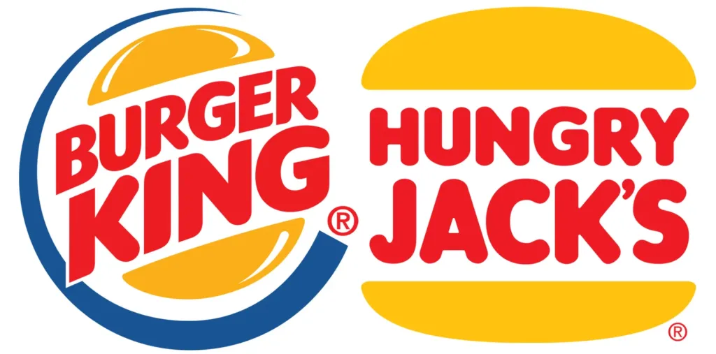 Rebranding en 2025 : guide complet pour réinventer votre marque 6 Rebranding burger king Hungry Jack's.