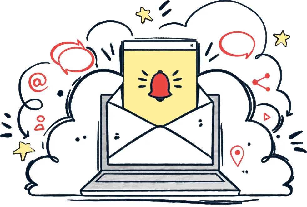 Agence SEO Rabat 28 Icône de campagnes d'e-mailing stratégiques par une agence digitale