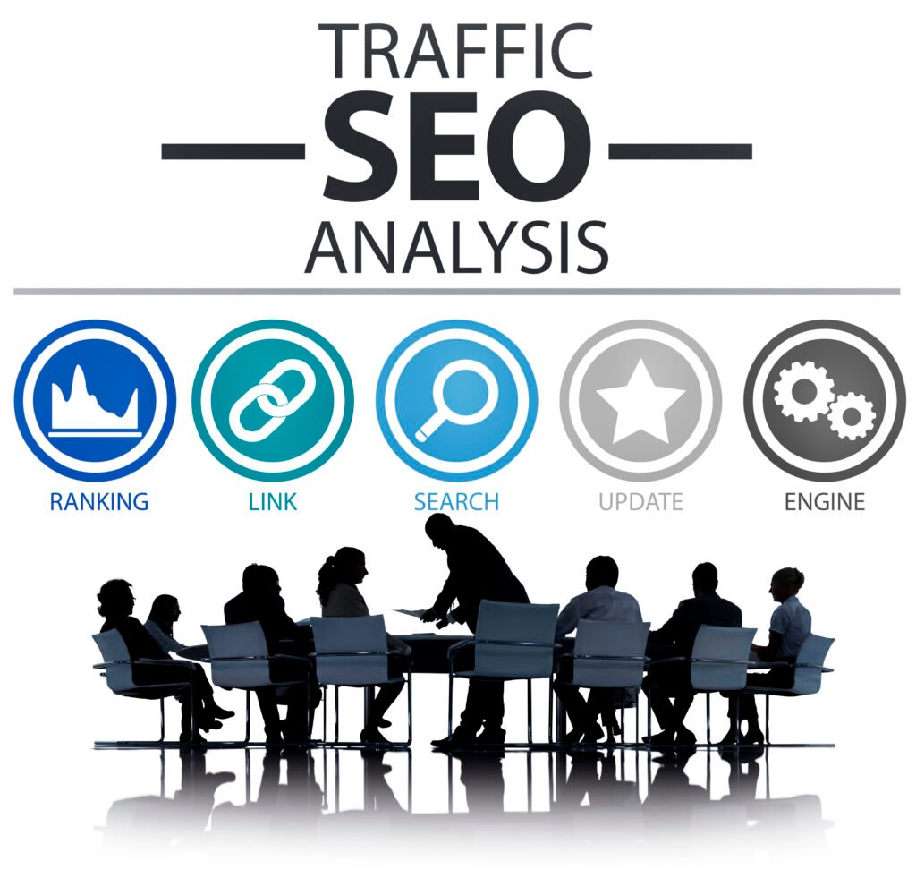 seo analysis business meeting