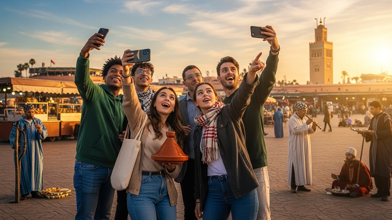 Une nouvelle façon de voyager, entre expériences authentiques, partage instantané et découverte du Maroc à travers le prisme des réseaux sociaux.